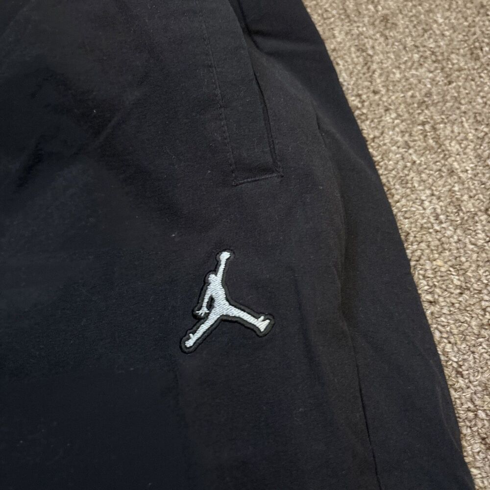 Nike Air Jordan Essentials Woven Pants Mens XXL Black Trousers Basketball DQ7509 - Picture 6 of 11